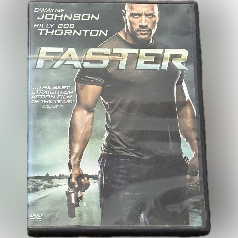 Faster, DVD movie, good use condition